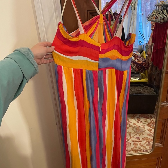 F21 Striped Maxi Dress/Cover Up - Picture 6 of 6